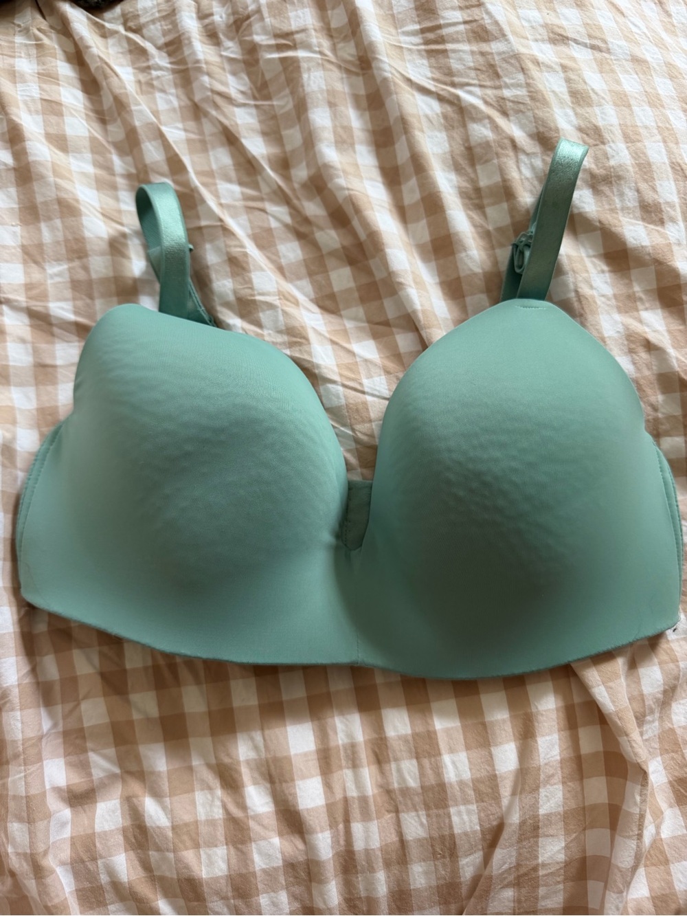 Auden Mint Green Smooth Lightly Lined Nursing Bra